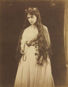 Mnemosyne Marie Spartali door Julia Margaret Cameron