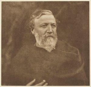 Robert Browning, 1865, gedrukt 1875 door Julia Margaret Cameron