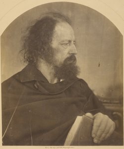 De vuile monnik, Alfred Tennyson door Julia Margaret Cameron