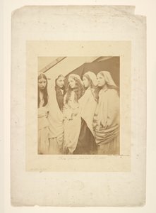 De vijf dwaze maagden door Julia Margaret Cameron
