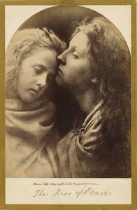 De kus van vrede door Julia Margaret Cameron