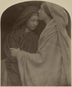 De begroeting door Julia Margaret Cameron