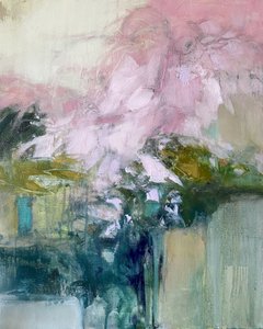 Zachtroze bloesems door Julia Purinton