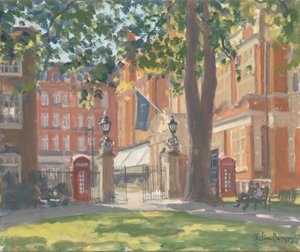 Mount Street Gardens, Londen door Julian Barrow
