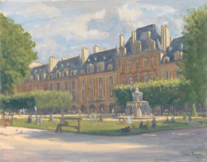 Place des Vosges, 2010 door Julian Barrow