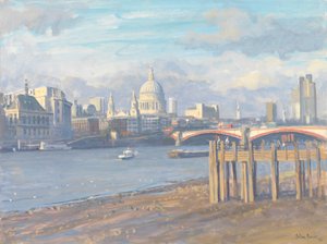 St. Pauls vanaf het zuiden, 2010 door Julian Barrow