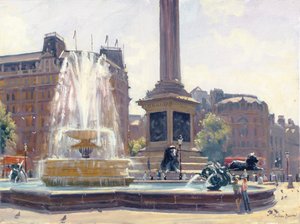 Trafalgar Square, Londen door Julian Barrow