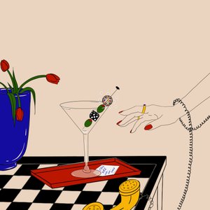 Retro Martini Call door Juliana Kokolari