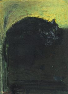 Zwarte kat, 2017 door Julie Held