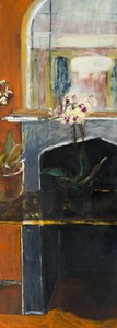 Interieur met orchidee, 2016