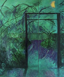 Tuin bij maanlicht, 2014