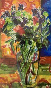 Patroon en bloemen