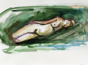 Liggende naakt, 2015