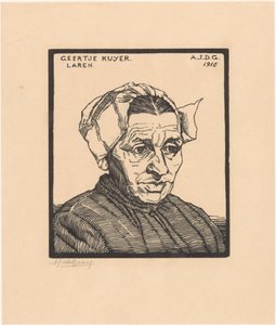 Portret van Geertje Kuijer