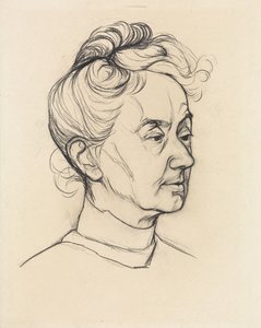 Portret van mevrouw Corry Pabst door Julie de Graag