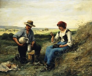 De middagmaaltijd door Julien Dupre