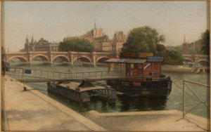 Pont-Neuf gezien vanaf Quai du Louvre
