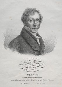 Carl Vernet door Julien Leopold Boilly