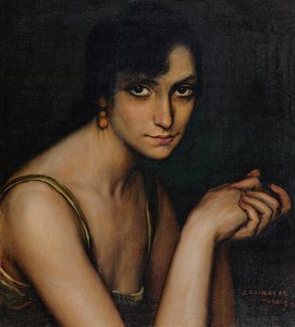 Julita Cerdá, 1922-1925 door Julio Romero de Torres