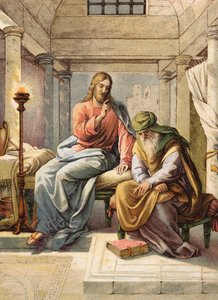 Jezus en Nicodemus
