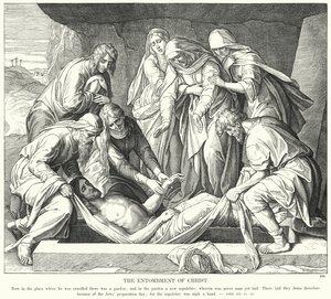 De begrafenis van Christus