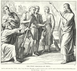 De Eerste Discipelen van Jezus door Julius (after) Schnorr von Carolsfeld