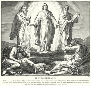 De Transfiguratie door Julius (after) Schnorr von Carolsfeld