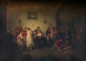 De terugkeer van een ongehuwde zeeman, ca. 1800