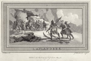 Lappen door Julius Caesar Ibbetson