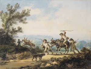 De weerspannige ezel, 1798