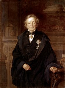 Leopold von Ranke : Portret 1868 (olieverf) door Julius Friedrich Anton Schrader