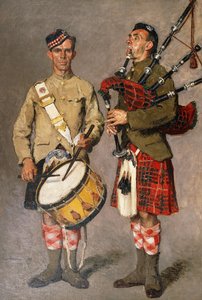 MacPherson en MacDonald door Julius Gari Melchers