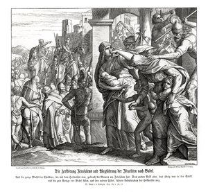 Val van Jeruzalem, 2 Koningen door Julius Schnorr von Carolsfeld