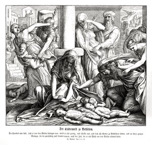 Herodes doodt de kinderen, Evangelie van Matteüs