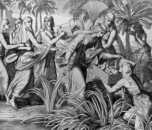 Mozes door Julius Schnorr von Carolsfeld