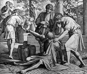 Noach geschiedenis door Julius Schnorr von Carolsfeld