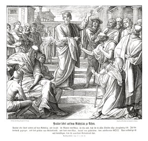Paulus predikt in Athene, Handelingen van de Apostelen