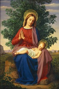 De Madonna en het kind