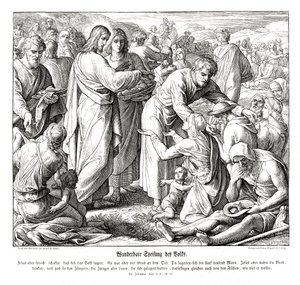 De voeding van de 5000, Evangelie van Johannes