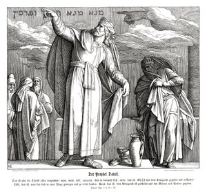 De profeet Daniël door Julius Schnorr von Carolsfeld