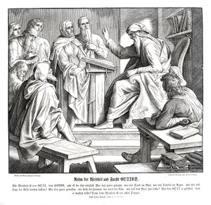 Wijsheid van de Heer, Boek van Sirach door Julius Schnorr von Carolsfeld