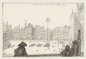 Het feest der Vestiging der Constitutie op 19 mei, 1798 door Jurriaan Andriessen