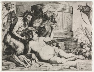 Silenus, 1628 door Jusepe de Ribera
