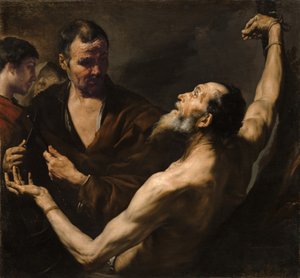 Het Martelaarschap van Sint Bartholomeus door Jusepe de Ribera