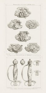 Differents Desseins de Tabatières, première planche, p. 49 in Oeuvre