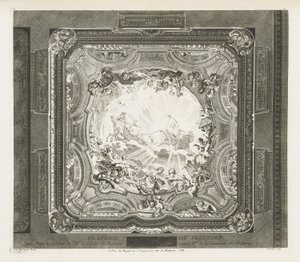 Plafond de peinture, 4e plaat