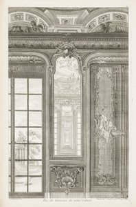 Vue des trumeaux du même Cabinet, 3e plaat