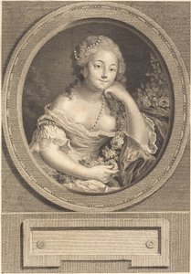 Het lichte kledingstuk door Juste Chevillet after Pierre Antoine Baudouin