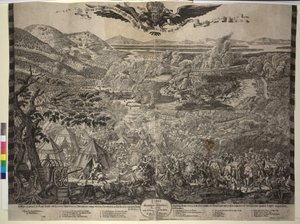 Belegering van Wenen door de Turken 1683 door Justus van den Nypoort