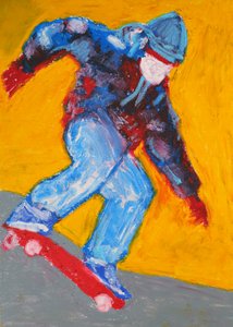 Dynamische skateractie